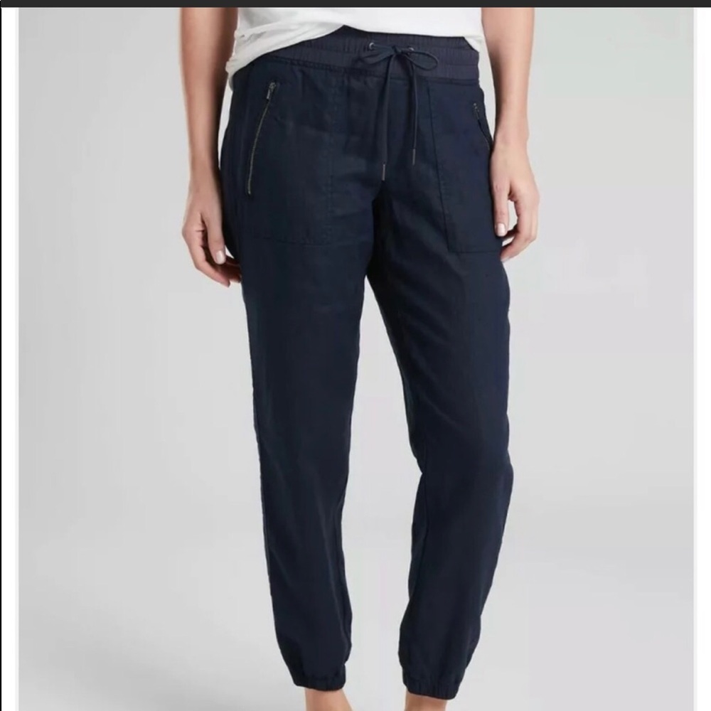 Women's Navy Jogger Pants